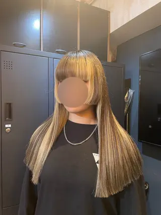 ロング bauhaus hair所属・バウハウスヘア ひなのヘアスタイル