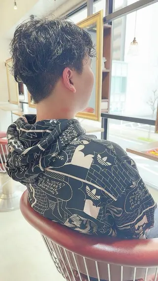 パーマ メンズ オーナースタイリスト 佐藤のヘアスタイル
