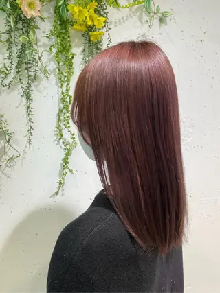 ロング カラー 透明感ミルクティー✨ 西澤 ジュンヤのヘアスタイル