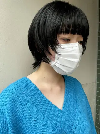 ショート 伊藤 玄のヘアスタイル