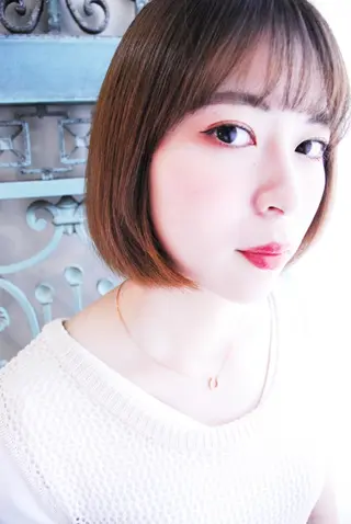 ショート カラー パーマ ヘアアレンジ メンズ 表参道Lise おおいしおりのヘアスタイル