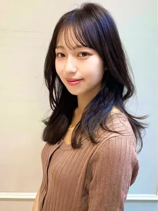 セミロング 銀座/🎀 𝑹𝒖𝒂𝒏🎀のヘアスタイル