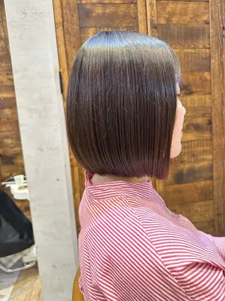 ショート 寺田鼓捺/艶カラー /透明感カラーのヘアスタイル