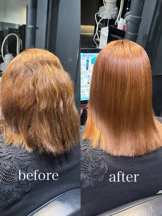 ミディアム 透明感カラー/ 矯正/まな⭐️のヘアスタイル