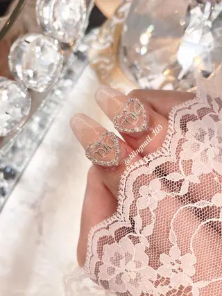 ネイル 23時まで❤︎韓国、 ワンホンネイルのネイルデザイン