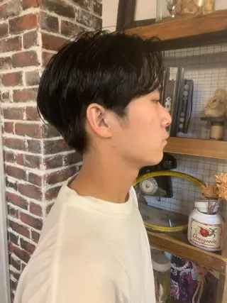 ショート カラー メンズ Joh/メンズカット /レイヤー/ブリーチのヘアスタイル