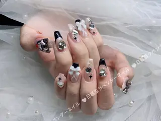 ネイル ラベンダー💖日暮里 ルル💖ネイルのネイルデザイン