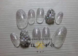ミディアム ネイル ネイルサロン Cureのネイルデザイン