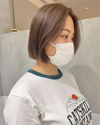 ショート カラー minami🪷 暖色カラーのヘアスタイル