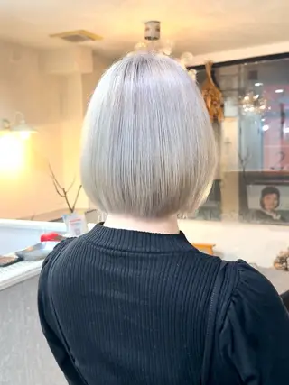 ミディアム _WHITE並木店所属・_WHITE並木店 喜多村天斗のヘアスタイル