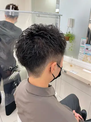 メンズ 竹下 勝也のヘアスタイル