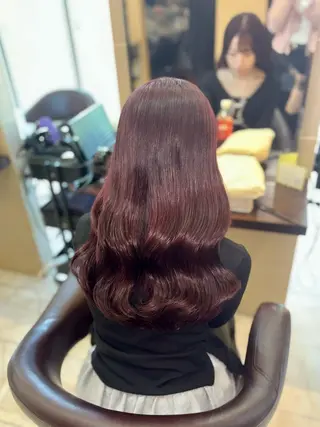 ロング カラー 🎀透明感カラー 🐈ナズナのヘアスタイル