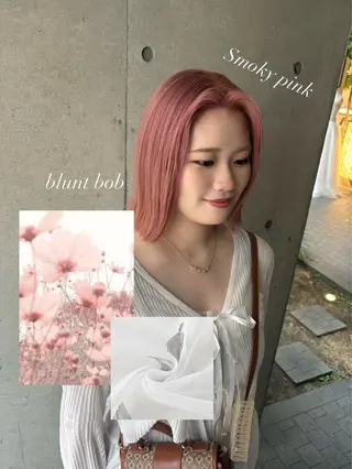 ショート 【ボブ.髪質改善. カラー】midoのヘアスタイル