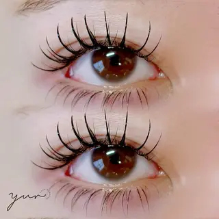 マツエク・マツパ yur西梅田 Mikuのマツエク・マツパデザイン