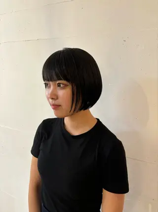 ショート カラー 洋平／ボブ🆗 似合わせカット🫧のヘアスタイル