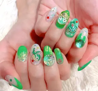 ネイル Spiky とうげ ふうかのネイルデザイン