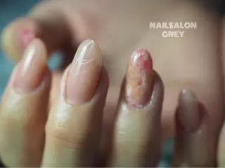 ネイル 【GREY】 TAIRAのネイルデザイン