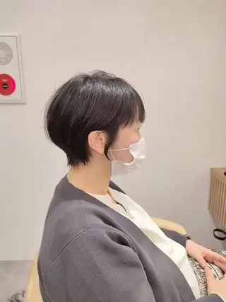 ショート 【似合わせ・レイヤー ・パーマ】海気のヘアスタイル