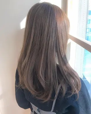 セミロング カラー 【1日2名様限定】 AFLOAT白川雄副のヘアスタイル