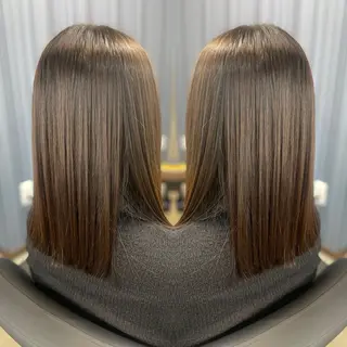 ミディアム AND       HAIR所属・伊藤 詩織のヘアスタイル