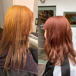 ミディアム カラー Sachiko ❤︎‬Pressのヘアスタイル