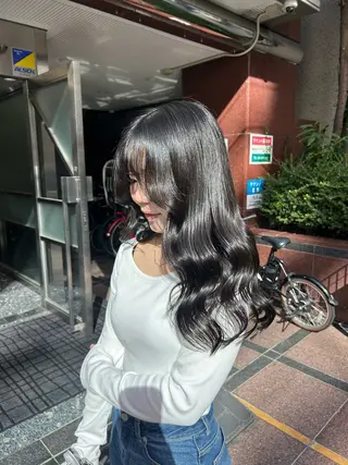 セミロング カラー CURIO/南船場 /RIN💈🍎のヘアスタイル