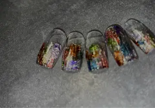 ネイル Spiky とうげ ふうかのネイルデザイン