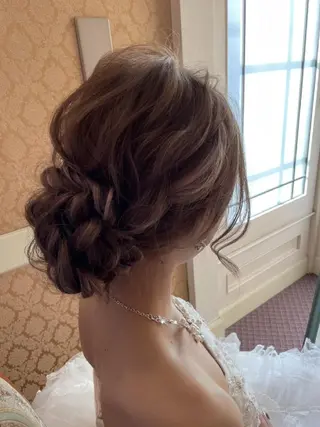 ミディアム ヘアアレンジ Rarely  beautyのヘアスタイル