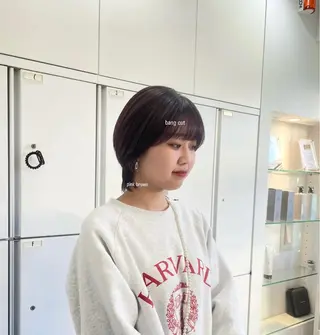 ショート カラー nanaka :のヘアスタイル