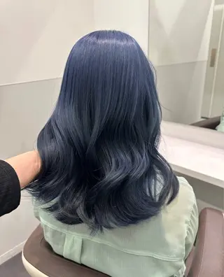 ミディアム カラー salowin原宿iori所属・💋ハイトーンデザイ ンヘア💋A'nyuのヘアスタイル