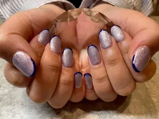 ネイル 妹尾/長さだし パラジェルフィルインのネイルデザイン