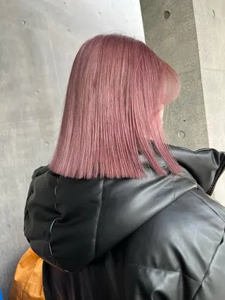 ミディアム ︎🤎W color MIYU‎🤎のヘアスタイル