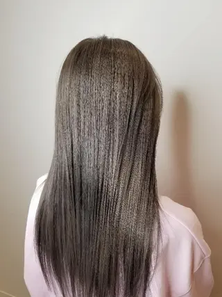 ミディアム カラー シールエクステ♦️ レイヤー♦️福田晃大のヘアスタイル