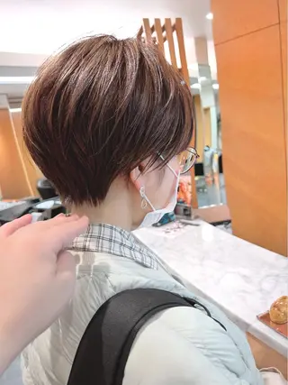 ショート カラー STEP所属・STEP HIDEのヘアスタイル