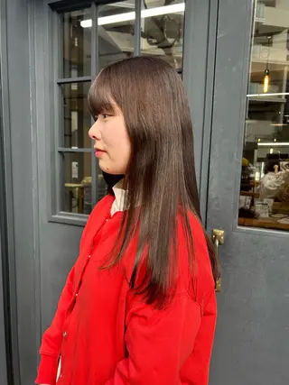 セミロング カラー ROCCOeast Rukaのヘアスタイル