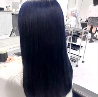 ロング カラー 🫧うる艶トレンド 🫧透明感カラーのヘアスタイル
