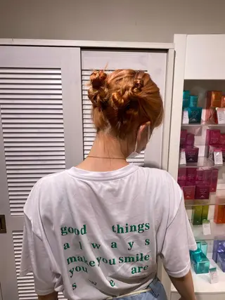 ヘアアレンジ ゆい .🎀のヘアスタイル