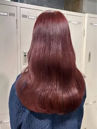 ロング カラー IS所属・横浜美容室/透明感 カラー/レイヤーのヘアスタイル