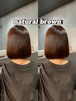 カラー シノダ タイシュウのヘアスタイル