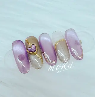 ネイル 胡蝶蘭レディースサロ ンNailMOKAのネイルデザイン