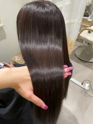 ロング カラー MOE🐈‍⬛🎀 エクステ/ワンホンのヘアスタイル