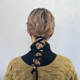 セミロング しみず さくら🌸のヘアスタイル