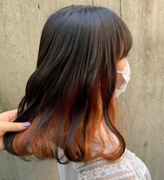 ミディアム カラー 🤍透明感/韓国風 🤍サクラギヒトミのヘアスタイル