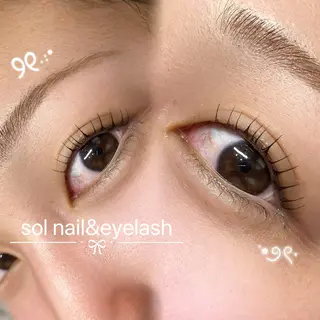 マツエク・マツパ sol/ saki🫧🍒のマツエク・マツパデザイン