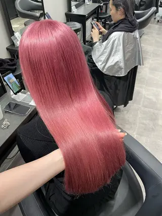 ロング カラー 🎀暖色/ラベンダー /paru🤍のヘアスタイル