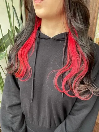 ロング カラー 【店長】インナー指名 No.1戸塚優思のヘアスタイル