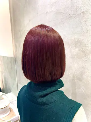 ミディアム カラー 宮嶋 蓮のヘアスタイル