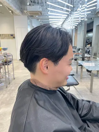 ショート パーマ メンズ 神山 哲のヘアスタイル