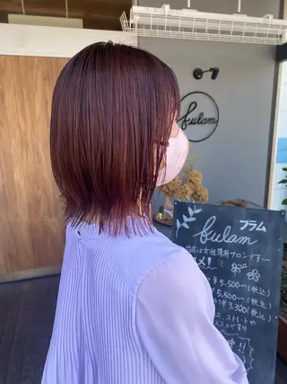 カラー fulam所属・MIKU ／fulamのヘアスタイル