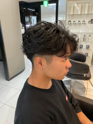 ショート カラー パーマ メンズ 🔥お値段以上🔥 メンズ特化たかひろのヘアスタイル